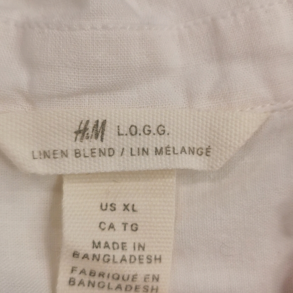 👠 H&M Button Down Top, Size XL - Picture 8 of 9